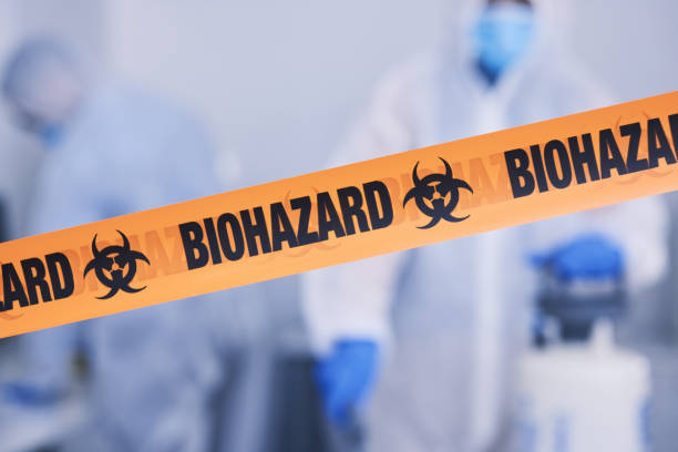 Professional Blood Cleanup technician working in Thornton, IL